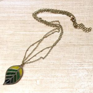 Leaf necklace